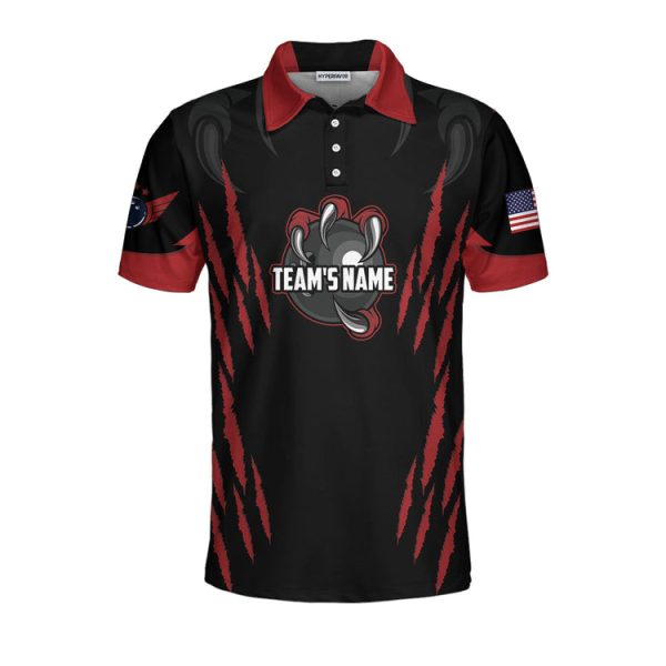 personalized bowling team monster ez77 0801 custom polo shirt 4